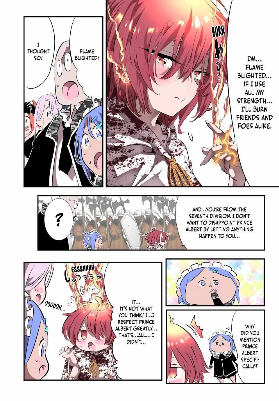 I was reincarnated as the 7th Prince so I will perfect my magic as I please Chapter 181 page 24