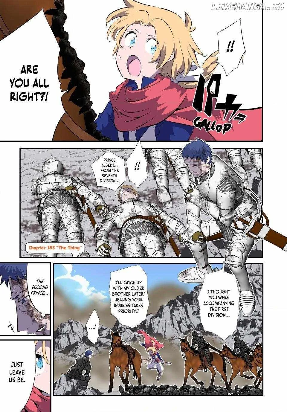 I was reincarnated as the 7th Prince so I will perfect my magic as I please Chapter 193 page 1
