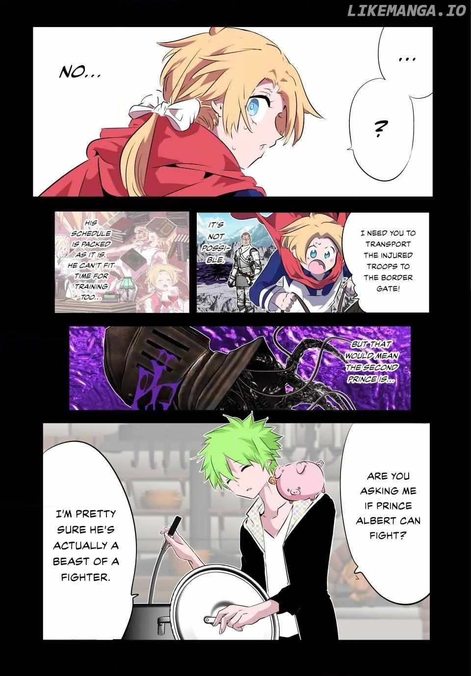 I was reincarnated as the 7th Prince so I will perfect my magic as I please Chapter 194 page 16