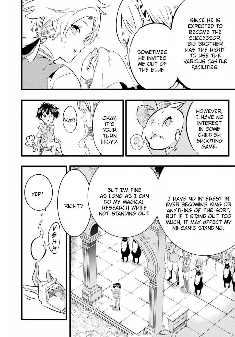 I was reincarnated as the 7th Prince so I will perfect my magic as I please Chapter 2 page 13
