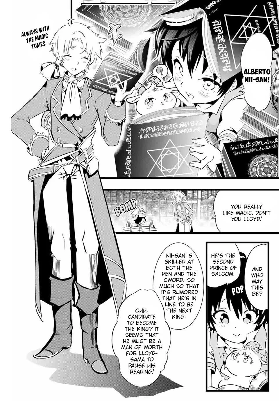 I was reincarnated as the 7th Prince so I will perfect my magic as I please Chapter 2 page 9