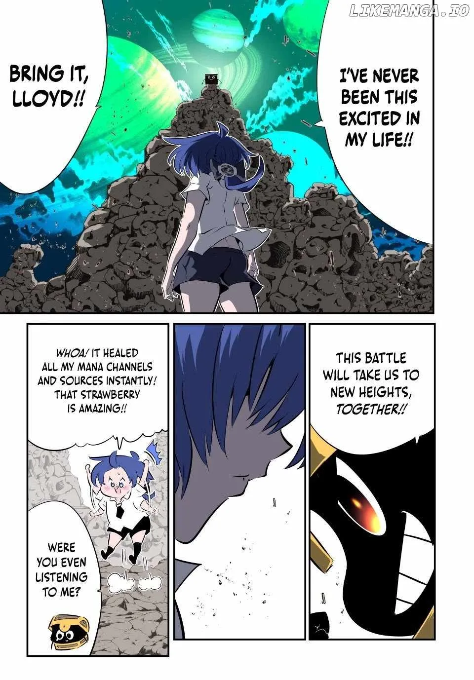 I was reincarnated as the 7th Prince so I will perfect my magic as I please Chapter 203 page 8