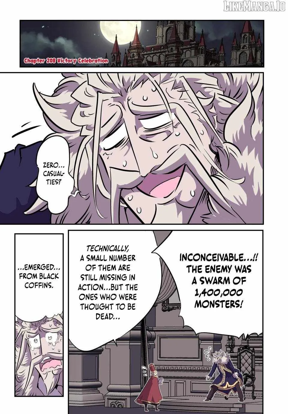 I was reincarnated as the 7th Prince so I will perfect my magic as I please Chapter 208 page 1