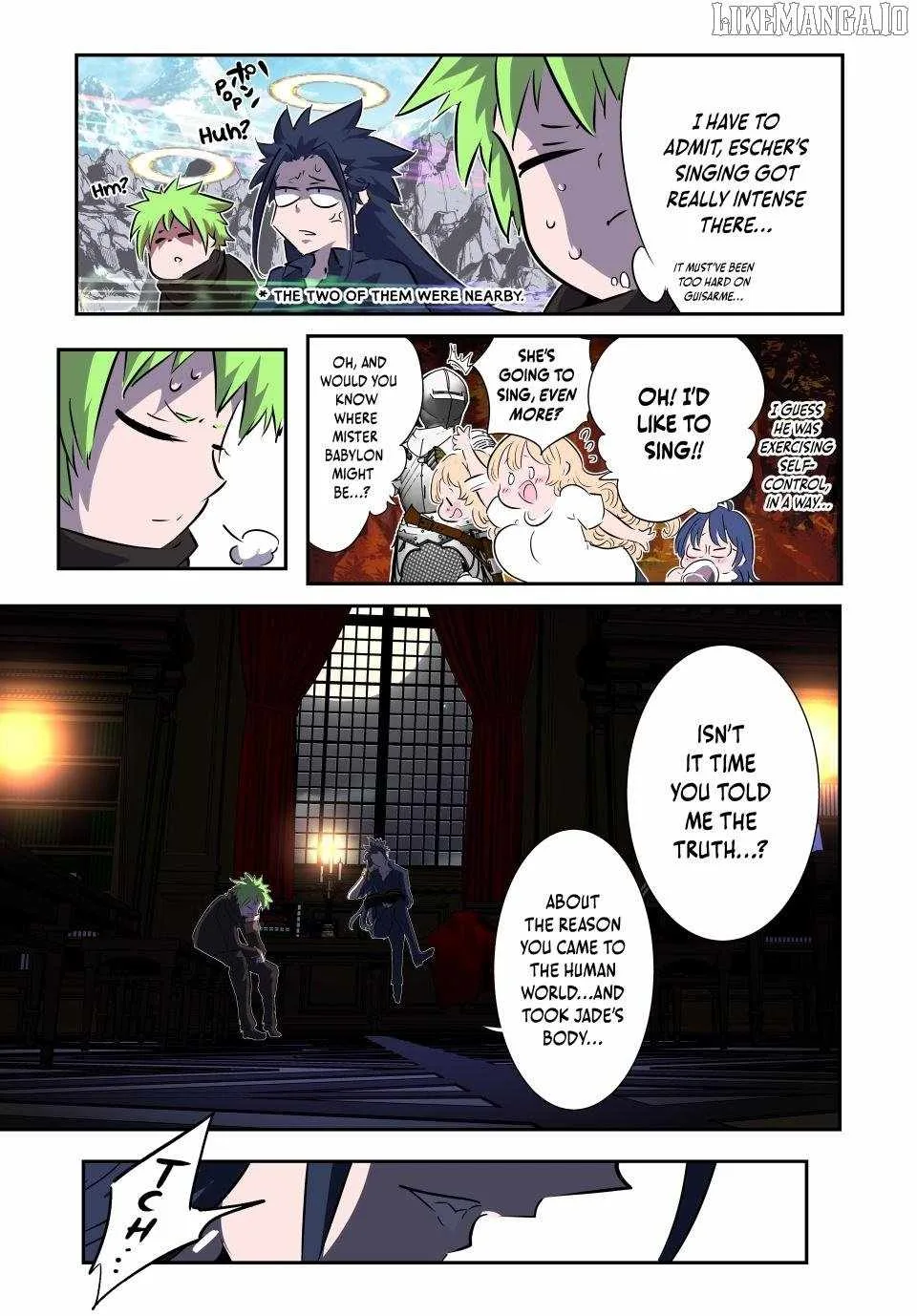 I was reincarnated as the 7th Prince so I will perfect my magic as I please Chapter 208 page 17