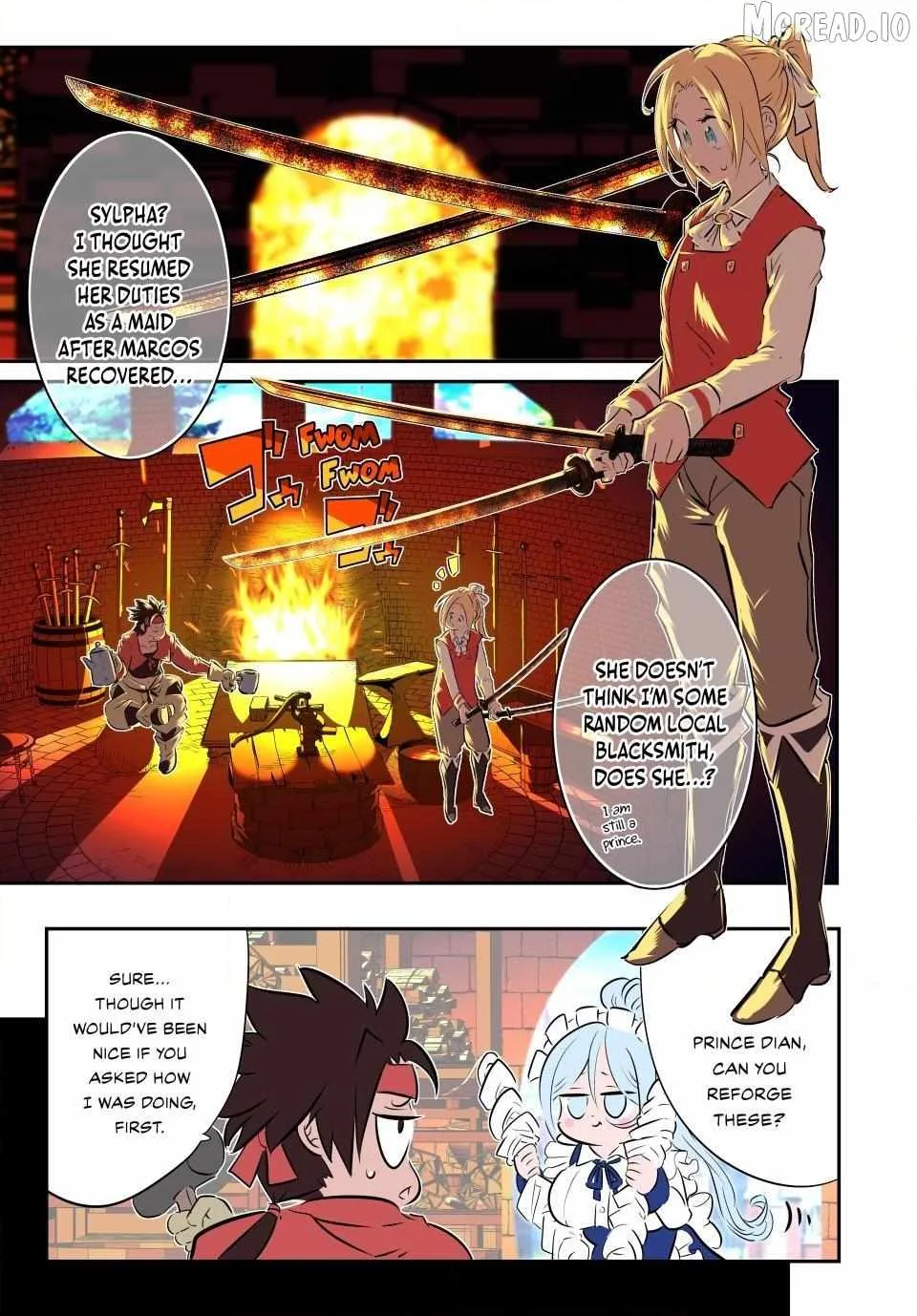 I was reincarnated as the 7th Prince so I will perfect my magic as I please Chapter 214 page 3