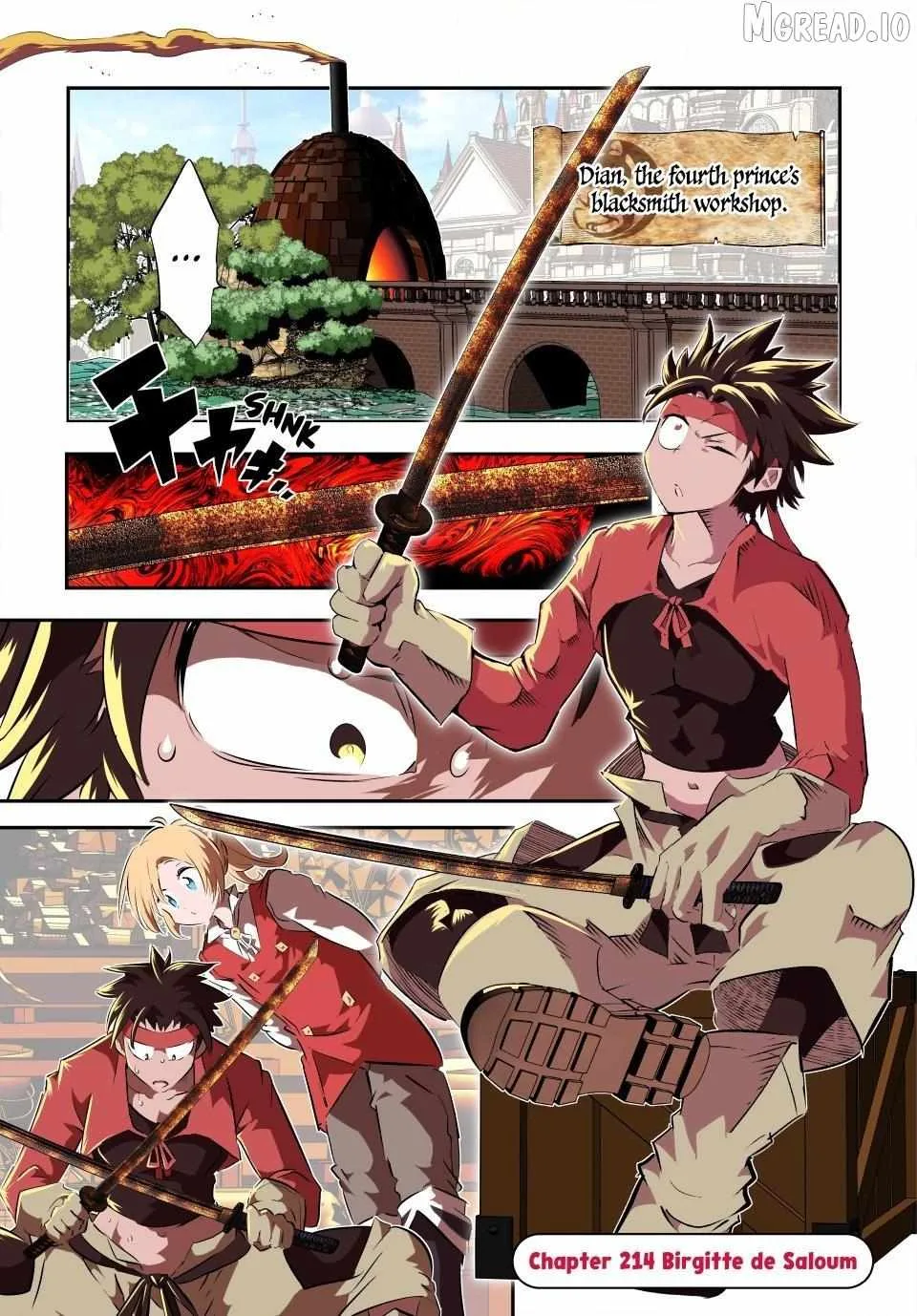 I was reincarnated as the 7th Prince so I will perfect my magic as I please Chapter 214 page 1