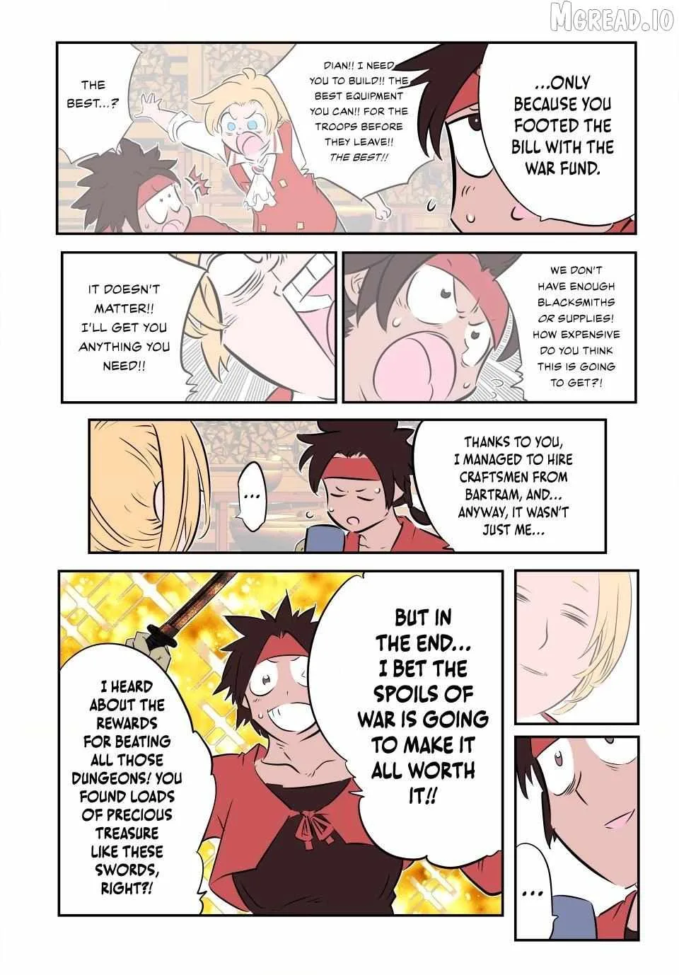 I was reincarnated as the 7th Prince so I will perfect my magic as I please Chapter 214 page 6