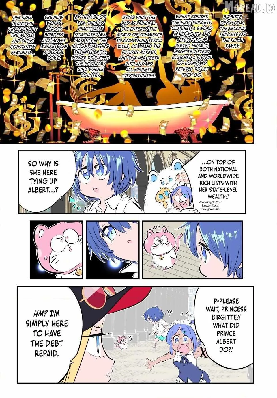 I was reincarnated as the 7th Prince so I will perfect my magic as I please Chapter 214 page 11