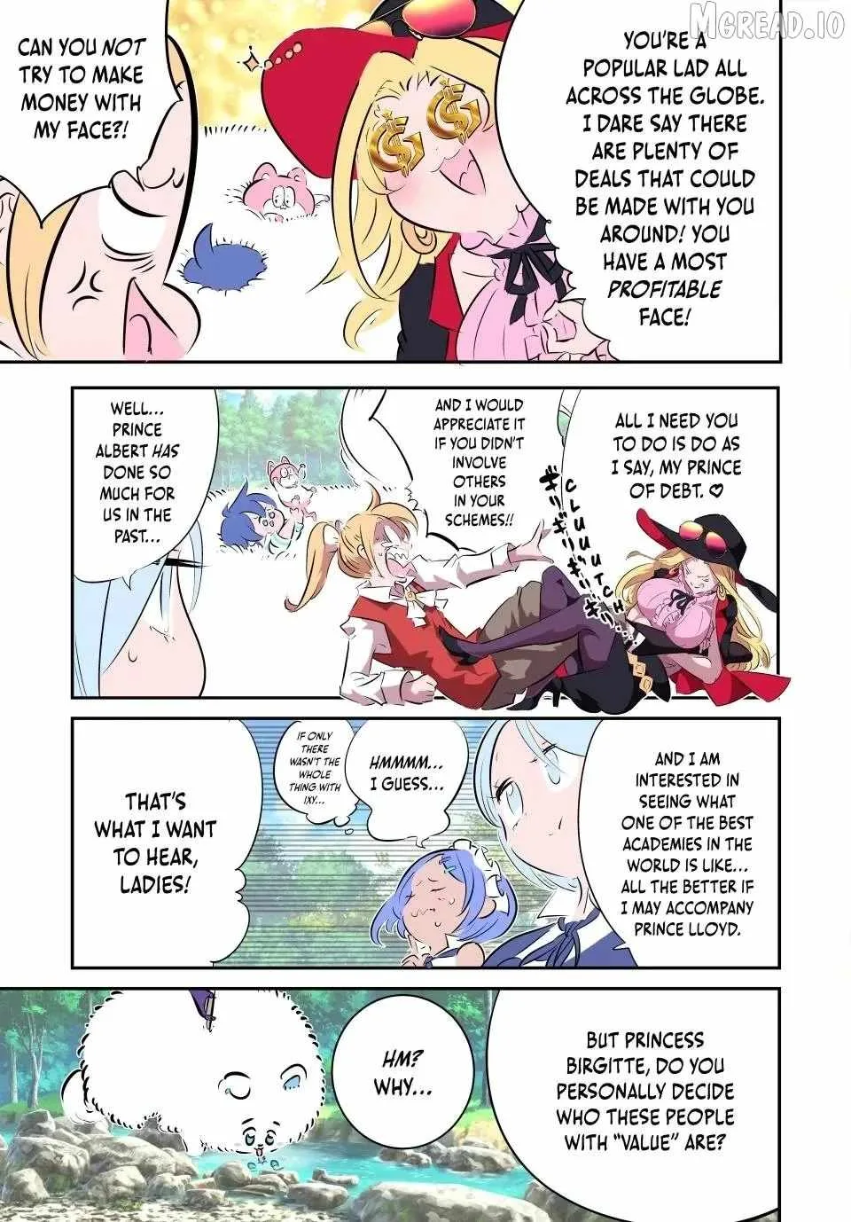 I was reincarnated as the 7th Prince so I will perfect my magic as I please Chapter 215 page 3