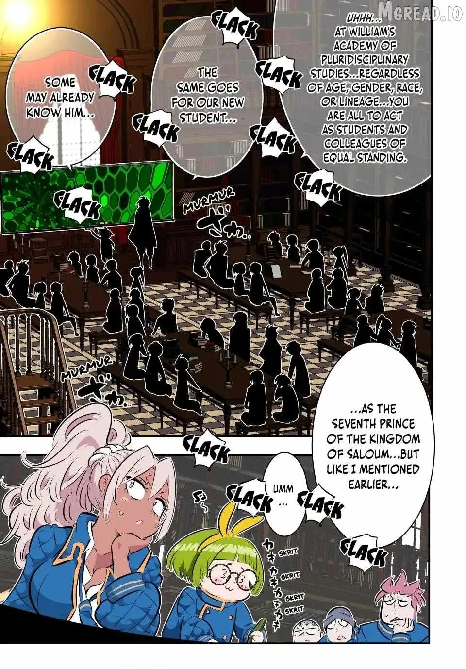 I was reincarnated as the 7th Prince so I will perfect my magic as I please Chapter 216 page 21