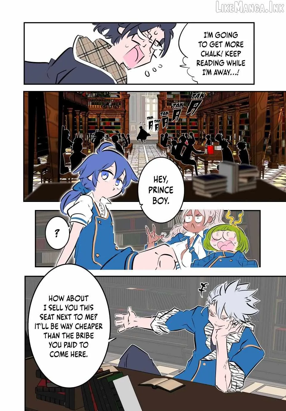 I was reincarnated as the 7th Prince so I will perfect my magic as I please Chapter 217 page 3
