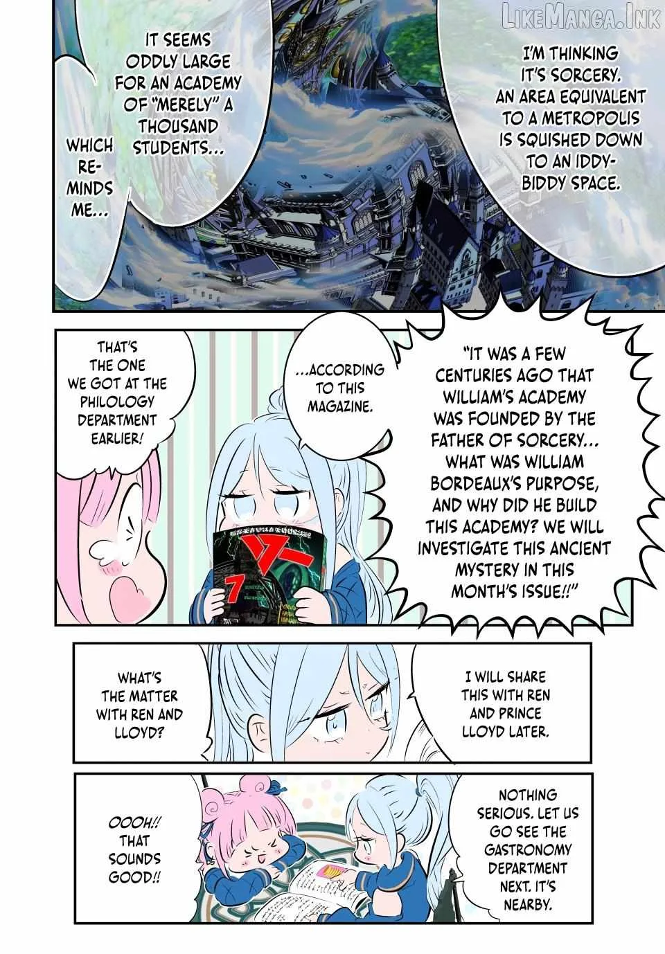 I was reincarnated as the 7th Prince so I will perfect my magic as I please Chapter 217 page 23