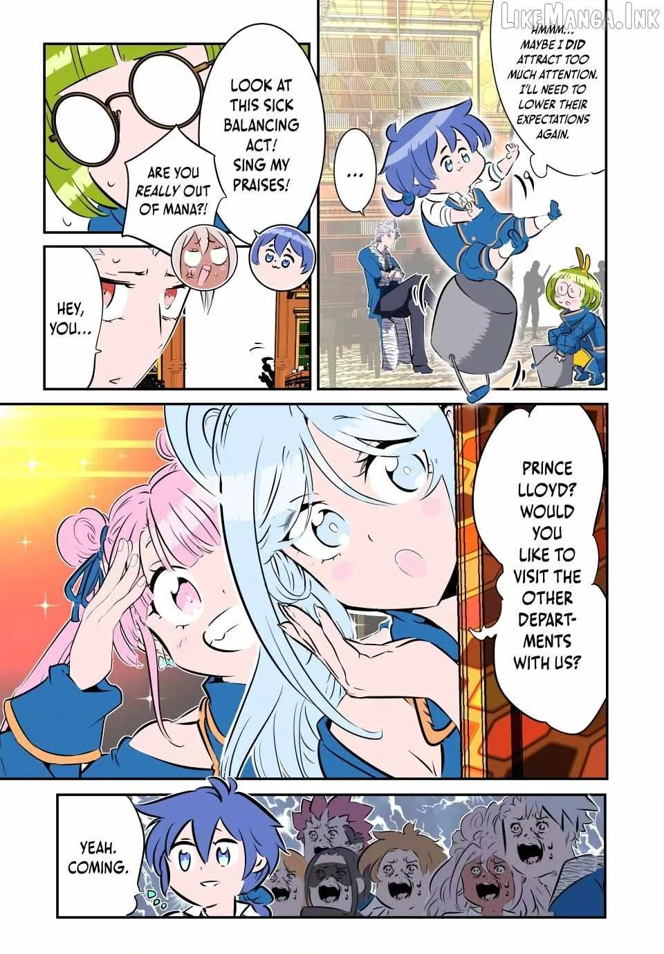 I was reincarnated as the 7th Prince so I will perfect my magic as I please Chapter 218 page 27