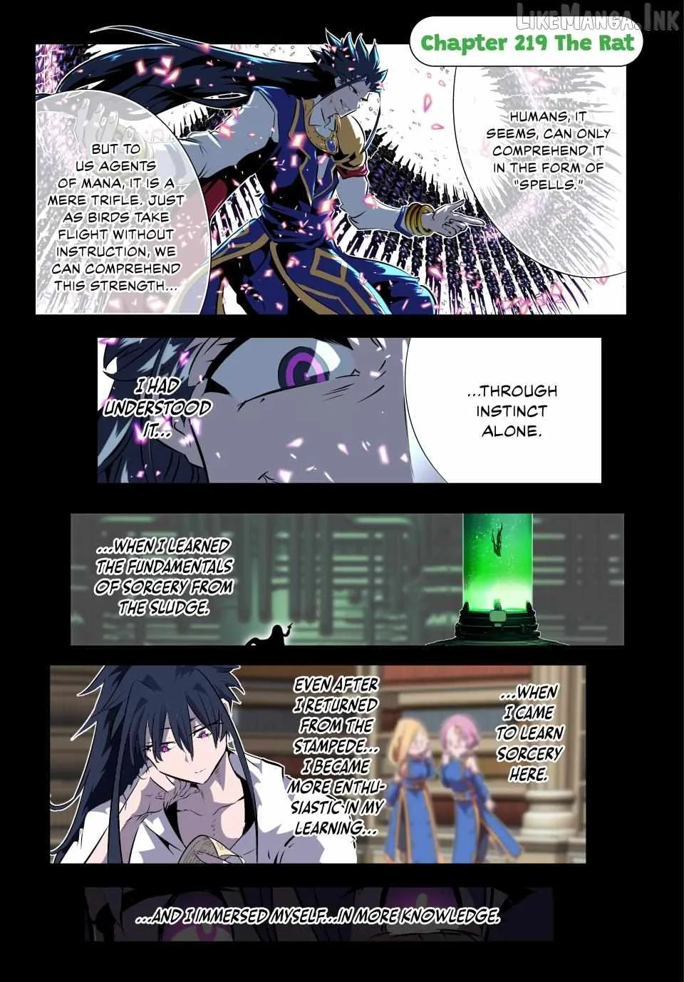 I was reincarnated as the 7th Prince so I will perfect my magic as I please Chapter 219 page 1