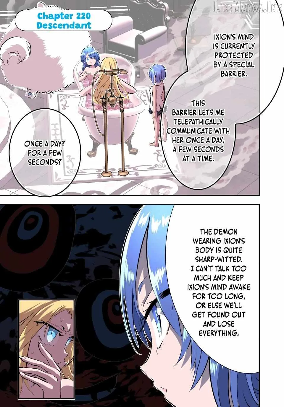 I was reincarnated as the 7th Prince so I will perfect my magic as I please Chapter 220 page 1