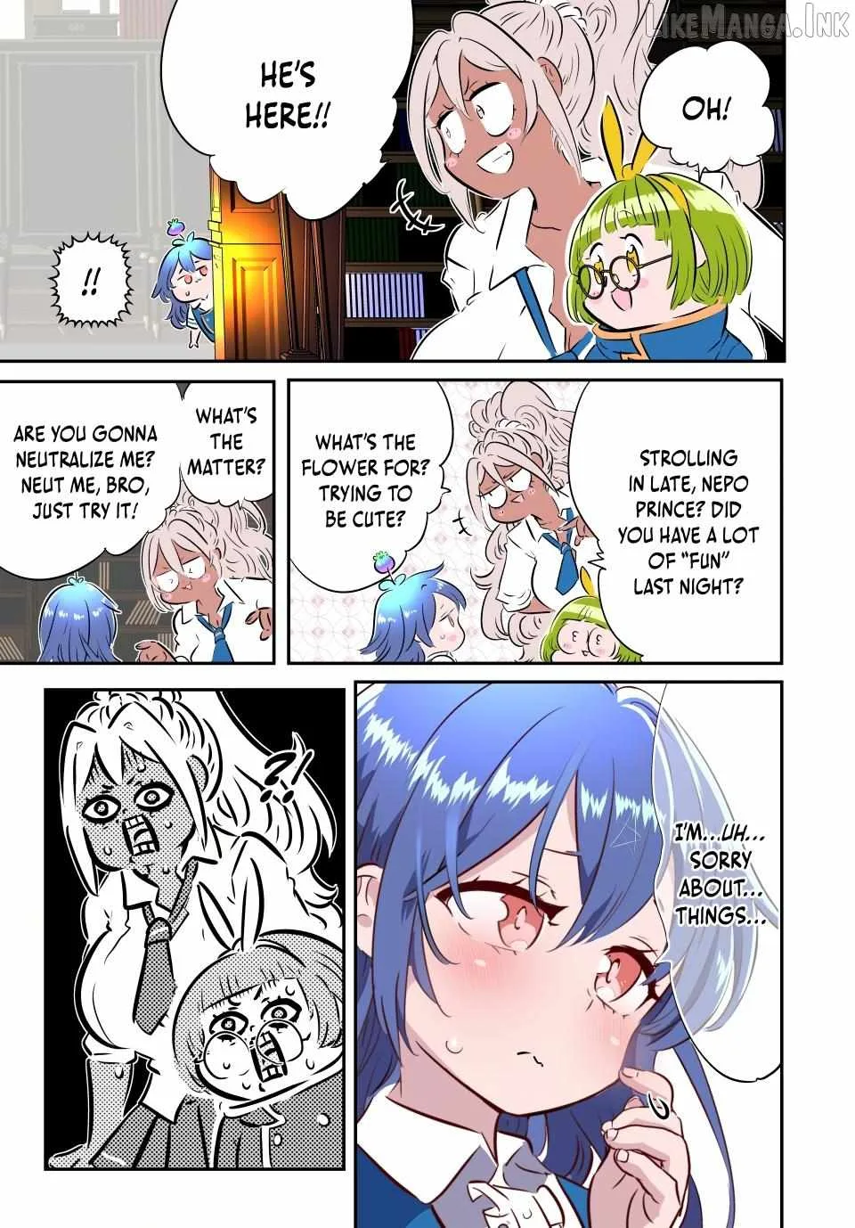 I was reincarnated as the 7th Prince so I will perfect my magic as I please Chapter 220 page 22