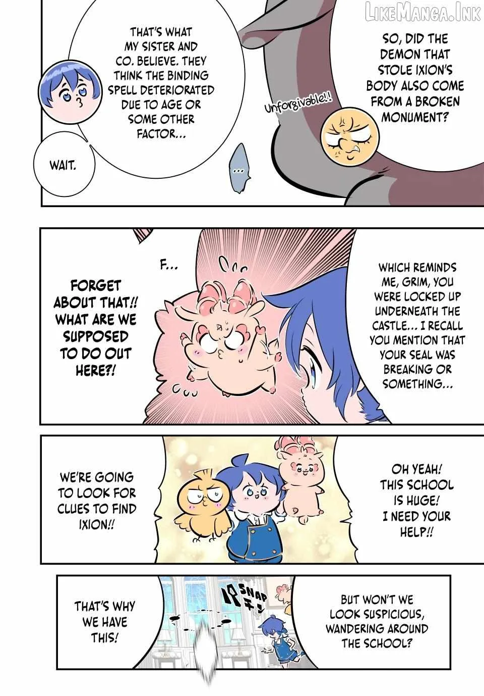 I was reincarnated as the 7th Prince so I will perfect my magic as I please Chapter 220 page 19