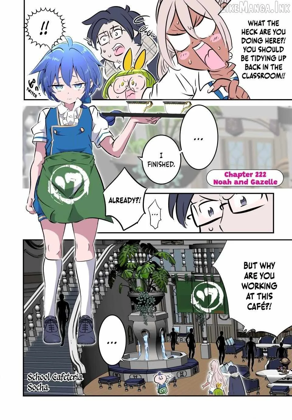 I was reincarnated as the 7th Prince so I will perfect my magic as I please Chapter 222 page 1