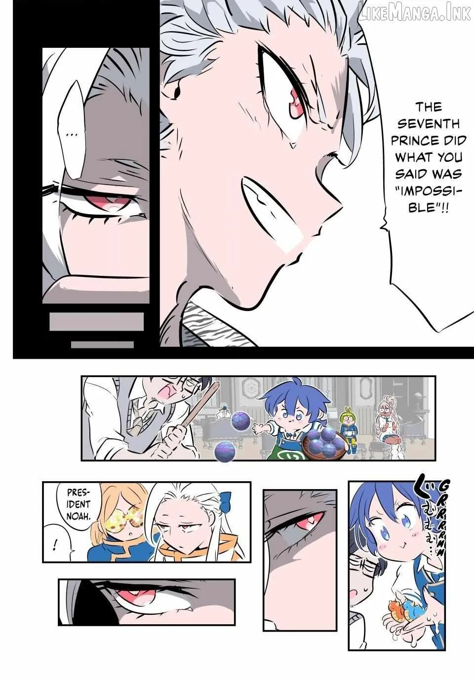 I was reincarnated as the 7th Prince so I will perfect my magic as I please Chapter 222 page 11