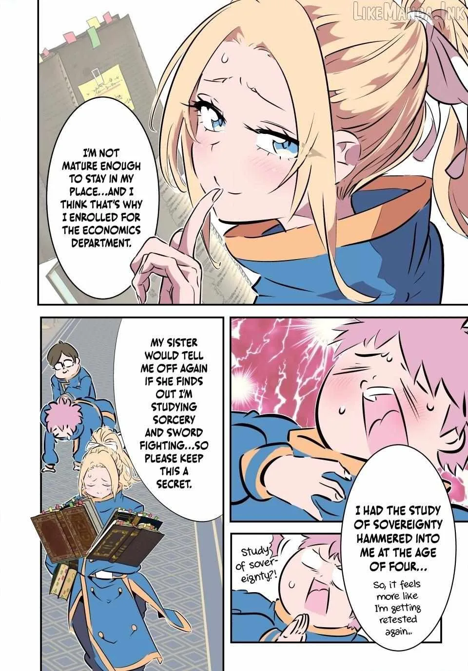 I was reincarnated as the 7th Prince so I will perfect my magic as I please Chapter 222 page 20