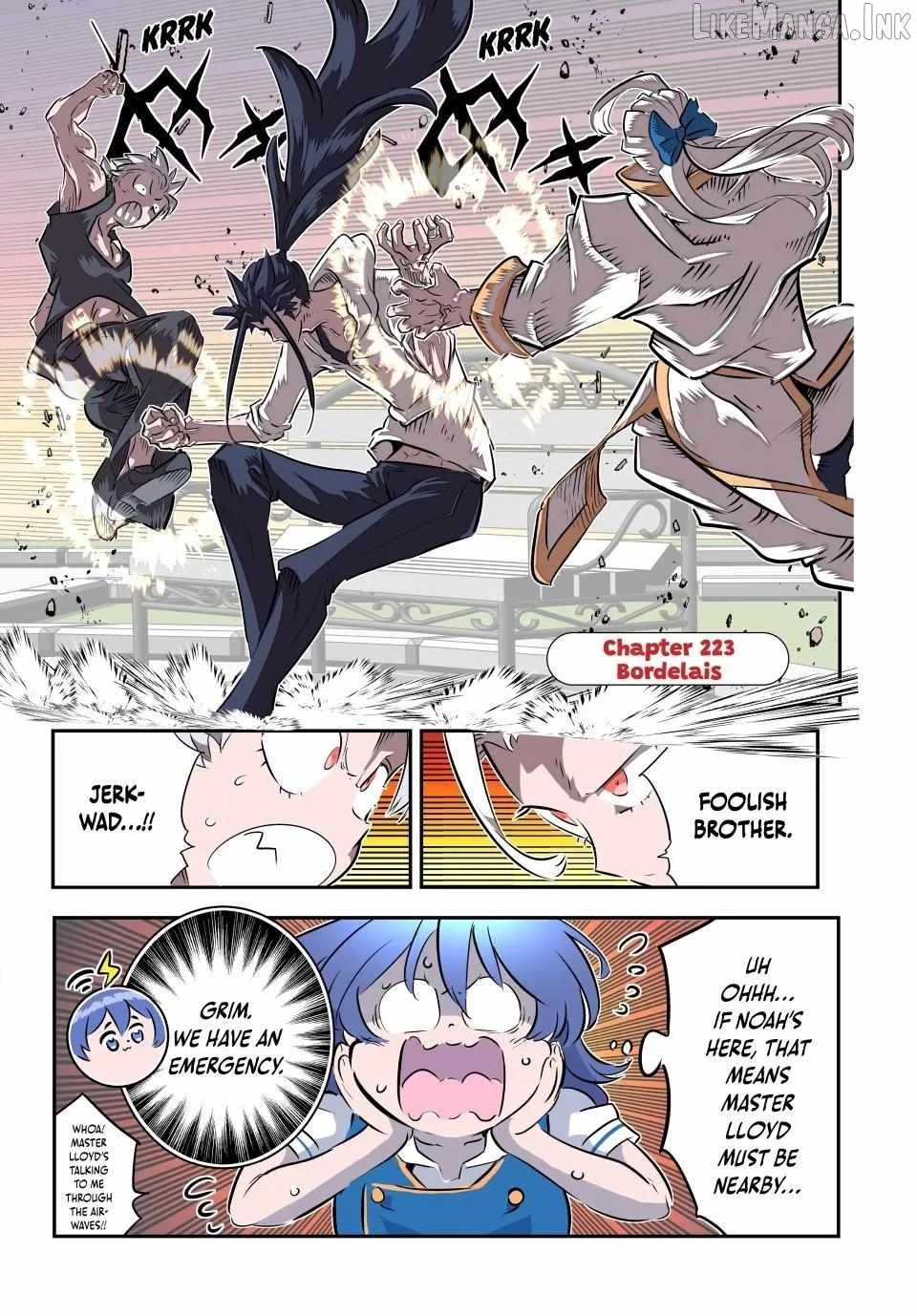 I was reincarnated as the 7th Prince so I will perfect my magic as I please Chapter 223 page 1