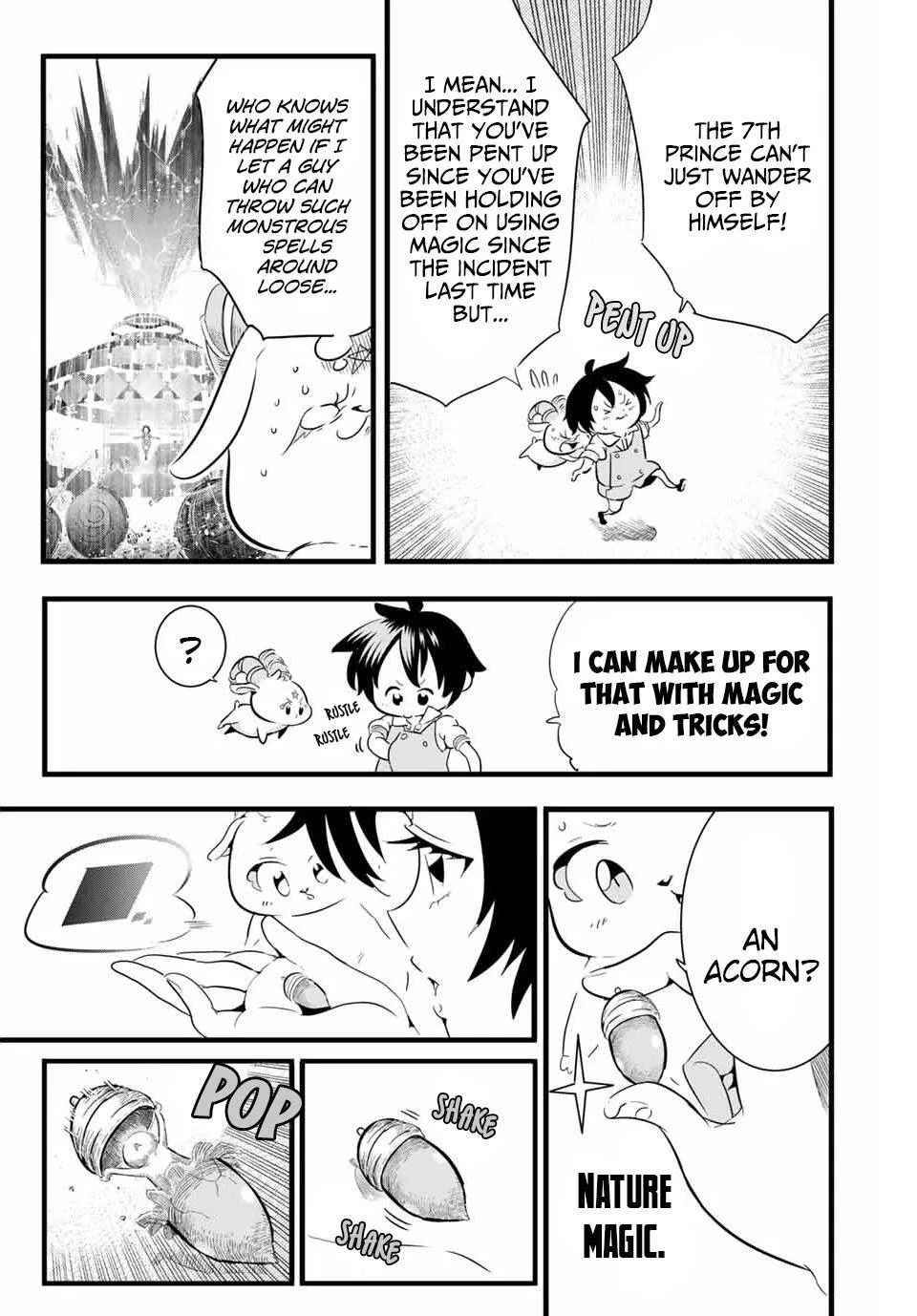 I was reincarnated as the 7th Prince so I will perfect my magic as I please Chapter 3 page 4