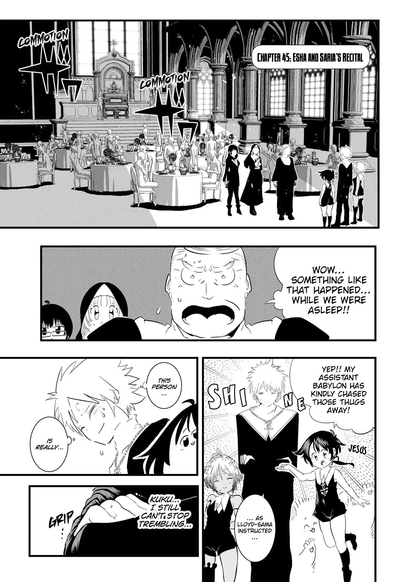 I was reincarnated as the 7th Prince so I will perfect my magic as I please Chapter 45 page 1