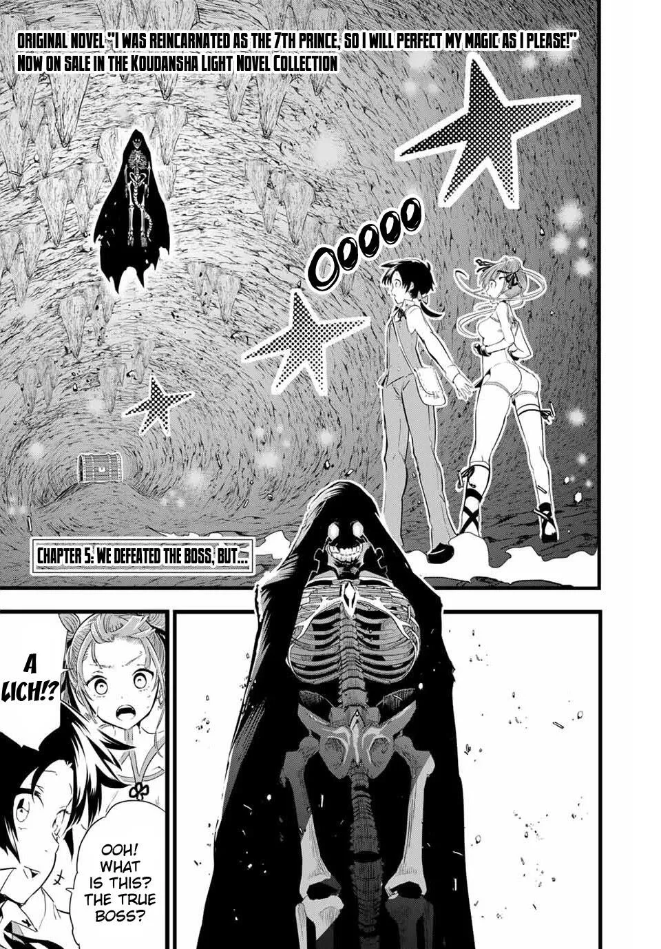 I was reincarnated as the 7th Prince so I will perfect my magic as I please Chapter 5 page 2