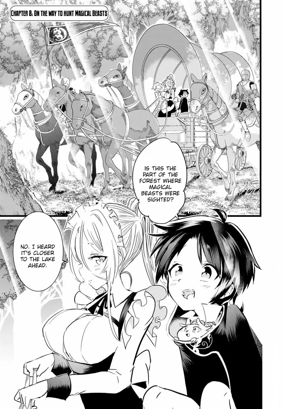 I was reincarnated as the 7th Prince so I will perfect my magic as I please Chapter 8 page 2