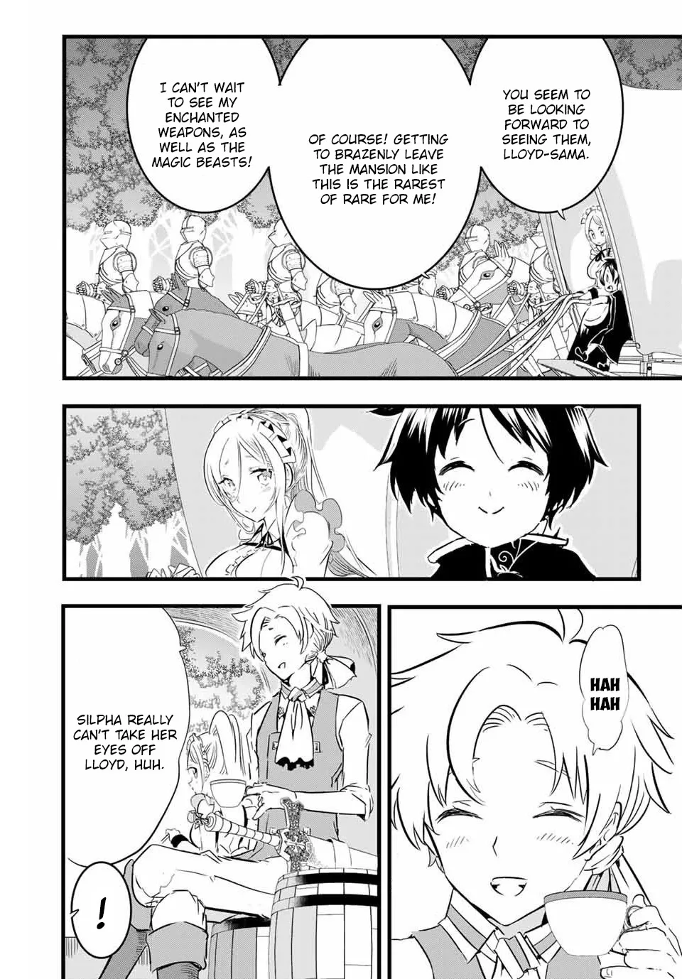 I was reincarnated as the 7th Prince so I will perfect my magic as I please Chapter 8 page 3