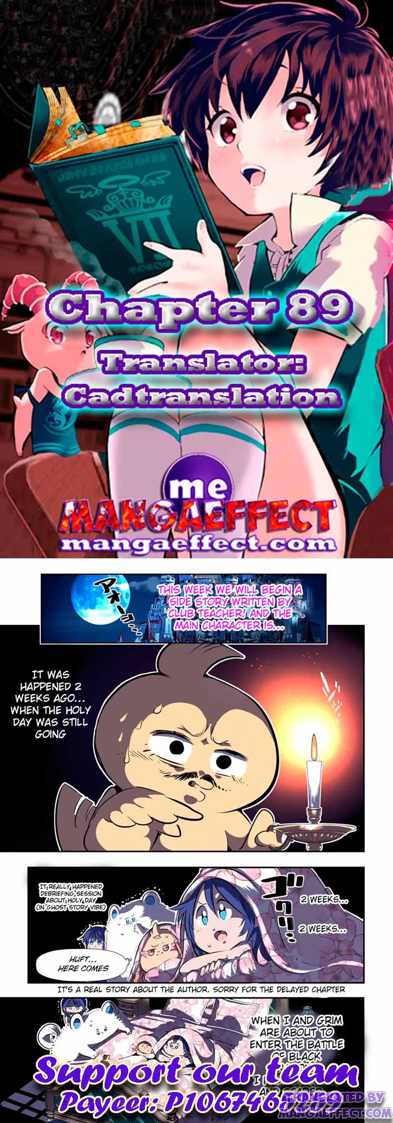 I was reincarnated as the 7th Prince so I will perfect my magic as I please Chapter 89 page 1
