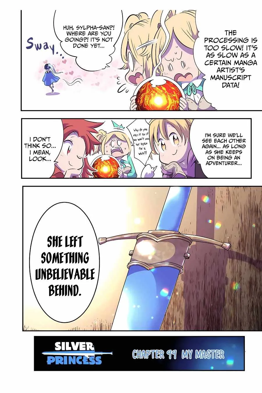 I was reincarnated as the 7th Prince so I will perfect my magic as I please Chapter 99 page 3