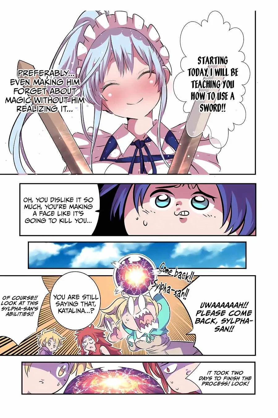 I was reincarnated as the 7th Prince so I will perfect my magic as I please Chapter 99 page 18