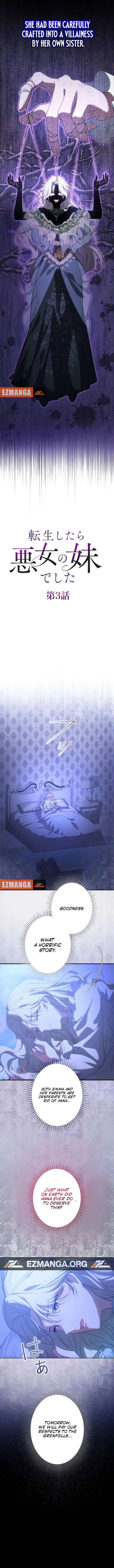 I Was Reincarnated as the Villainess’s Sister Chapter 3 page 3