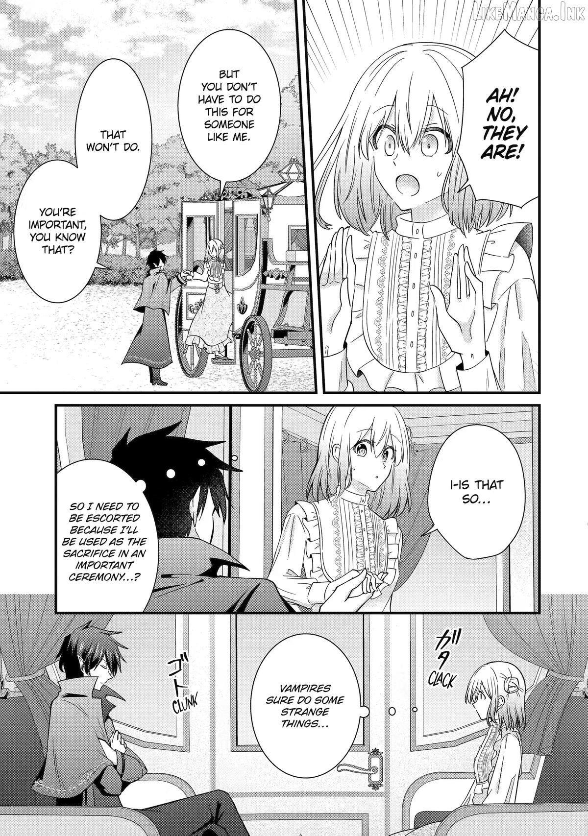 I Was Sacrificed to a Vampire, But He Spoils Me Instead! Chapter 1 page 24