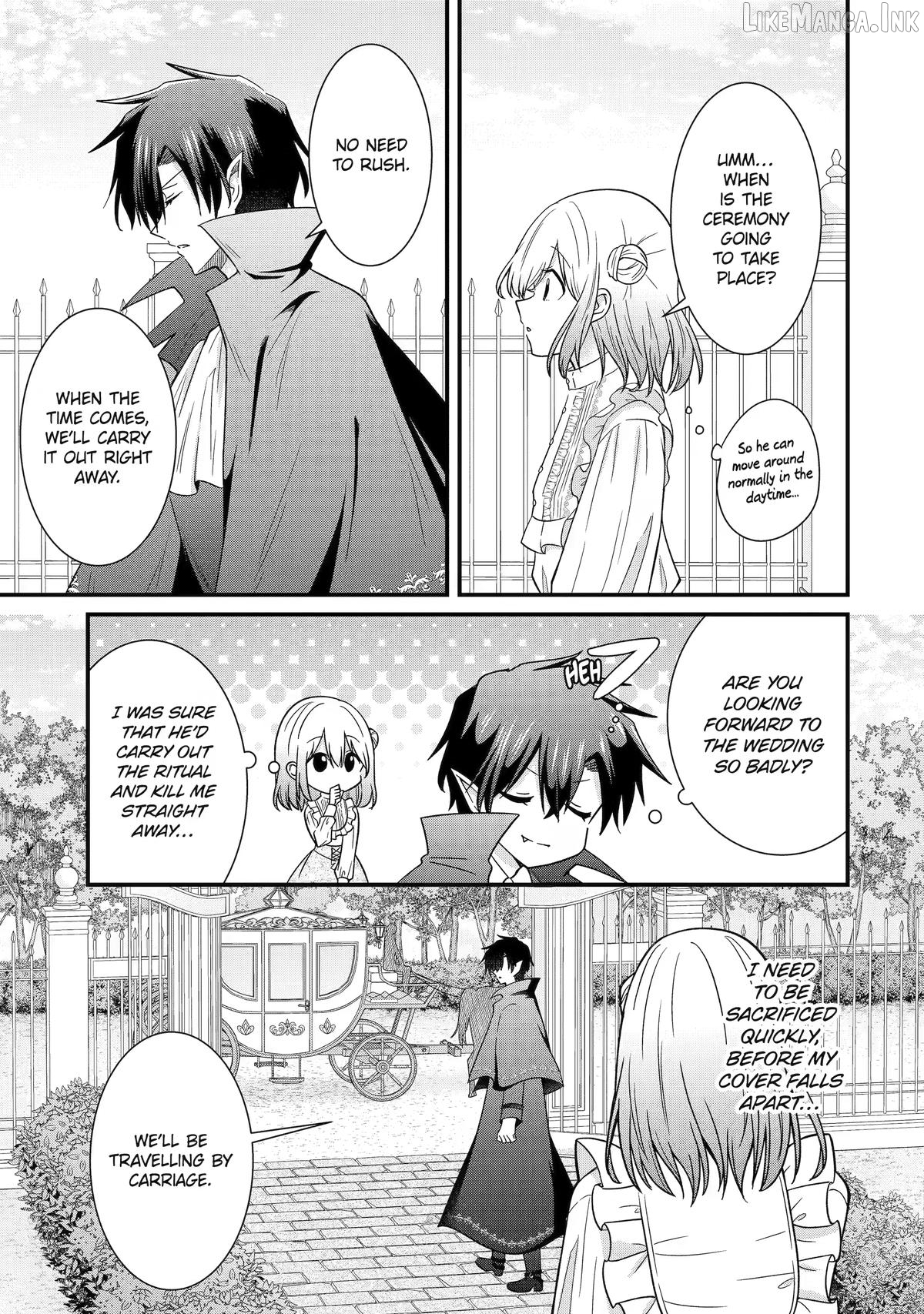 I Was Sacrificed to a Vampire, But He Spoils Me Instead! Chapter 1 page 22