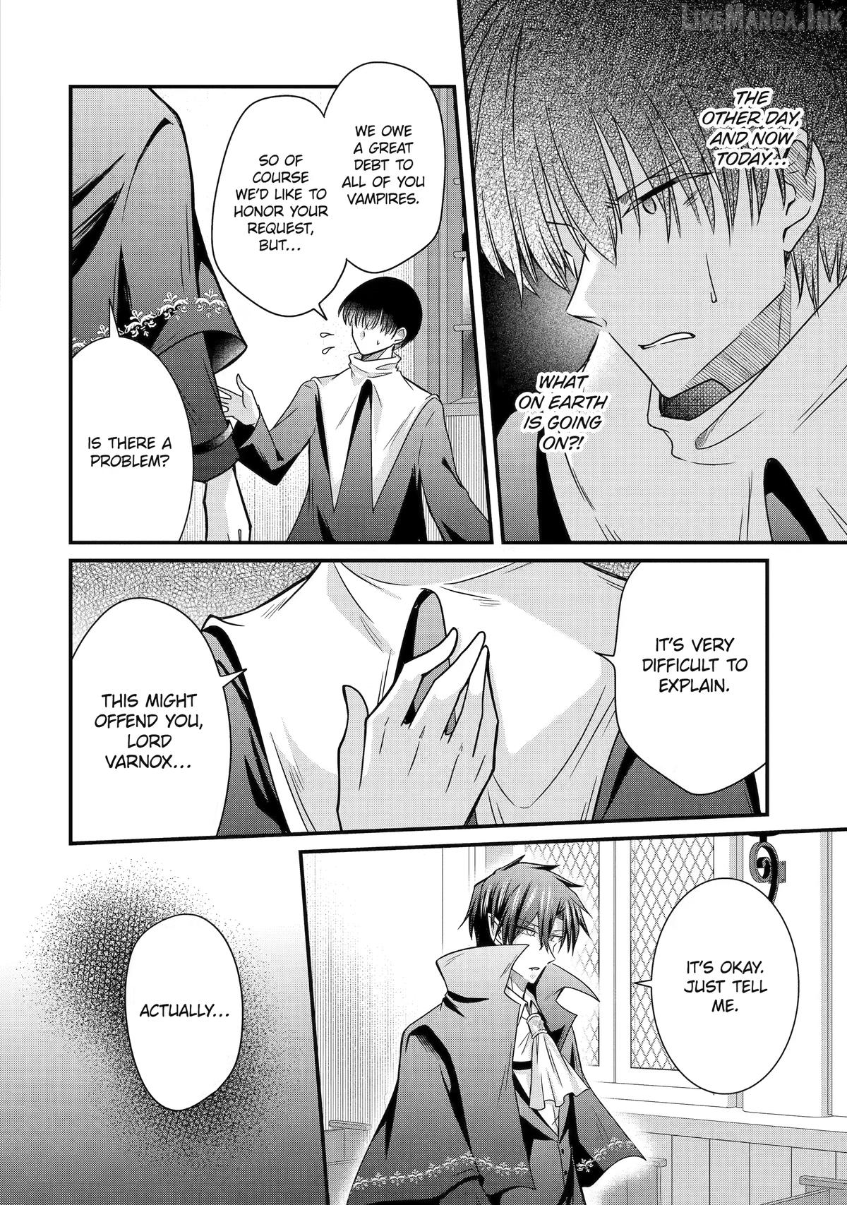 I Was Sacrificed to a Vampire, But He Spoils Me Instead! Chapter 10 page 25