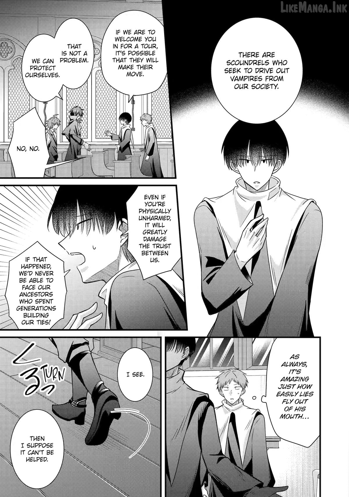 I Was Sacrificed to a Vampire, But He Spoils Me Instead! Chapter 10 page 26