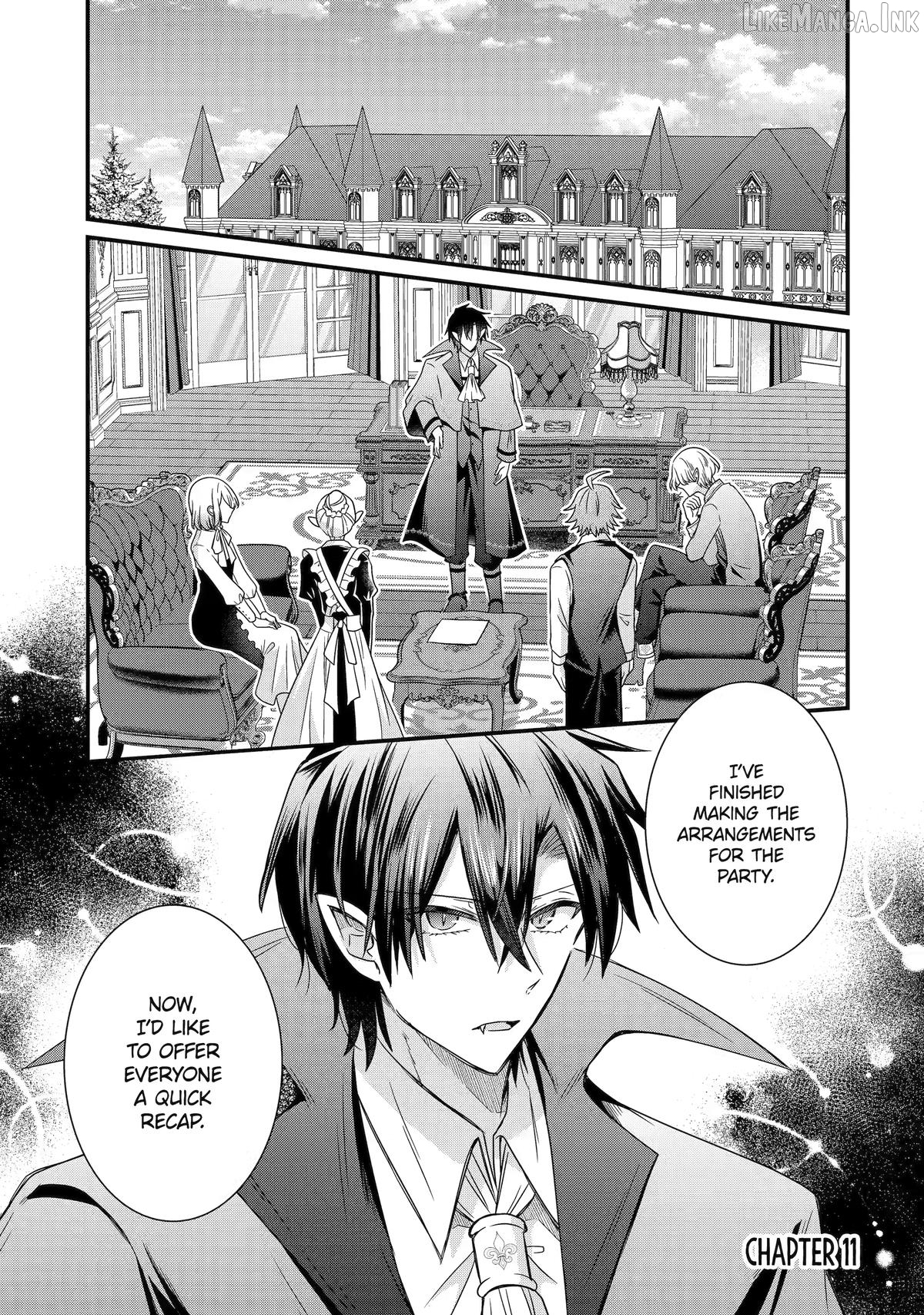 I Was Sacrificed to a Vampire, But He Spoils Me Instead! Chapter 11 page 1
