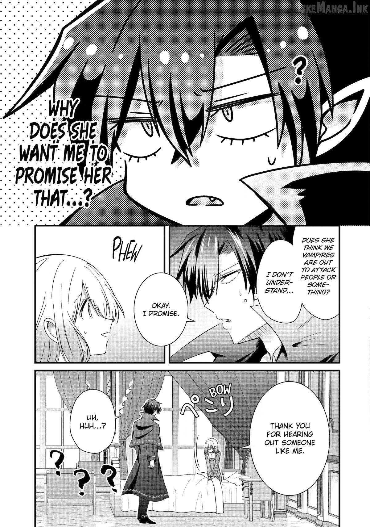 I Was Sacrificed to a Vampire, But He Spoils Me Instead! Chapter 2 page 21
