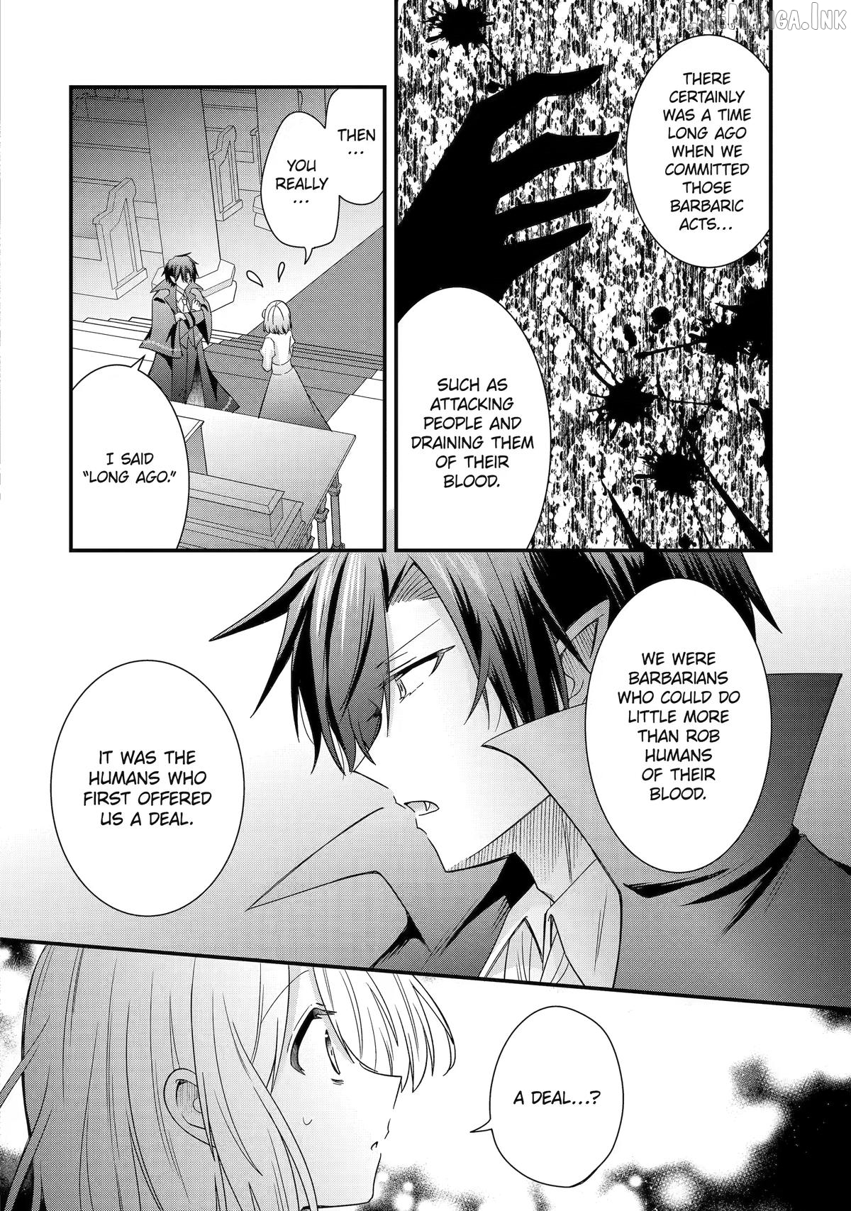 I Was Sacrificed to a Vampire, But He Spoils Me Instead! Chapter 3 page 34