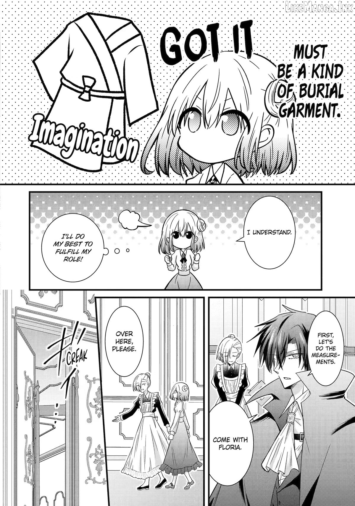 I Was Sacrificed to a Vampire, But He Spoils Me Instead! Chapter 3 page 12