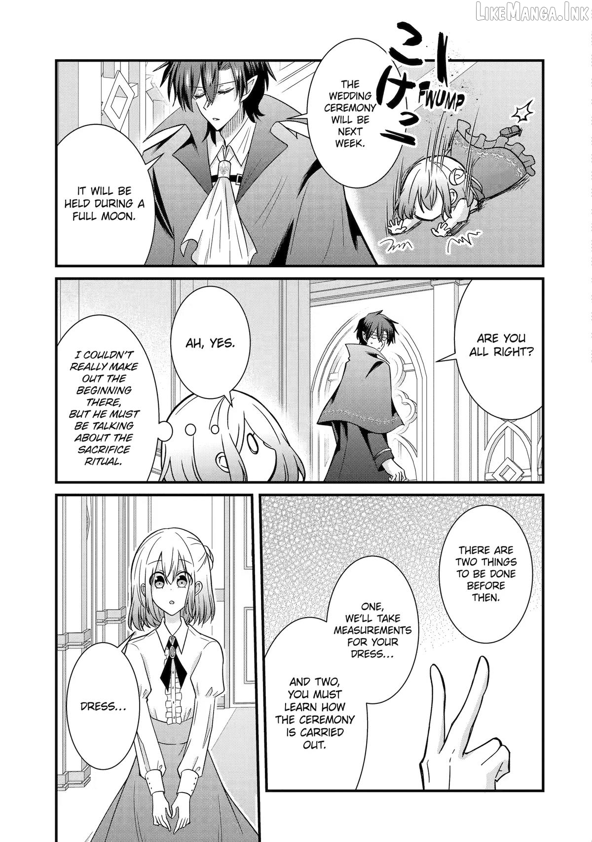I Was Sacrificed to a Vampire, But He Spoils Me Instead! Chapter 3 page 11