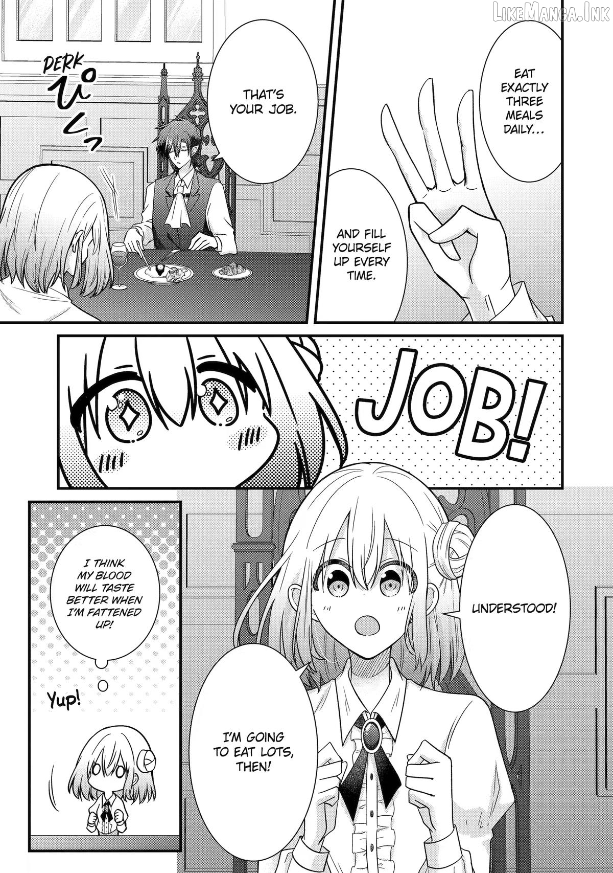 I Was Sacrificed to a Vampire, But He Spoils Me Instead! Chapter 3 page 3