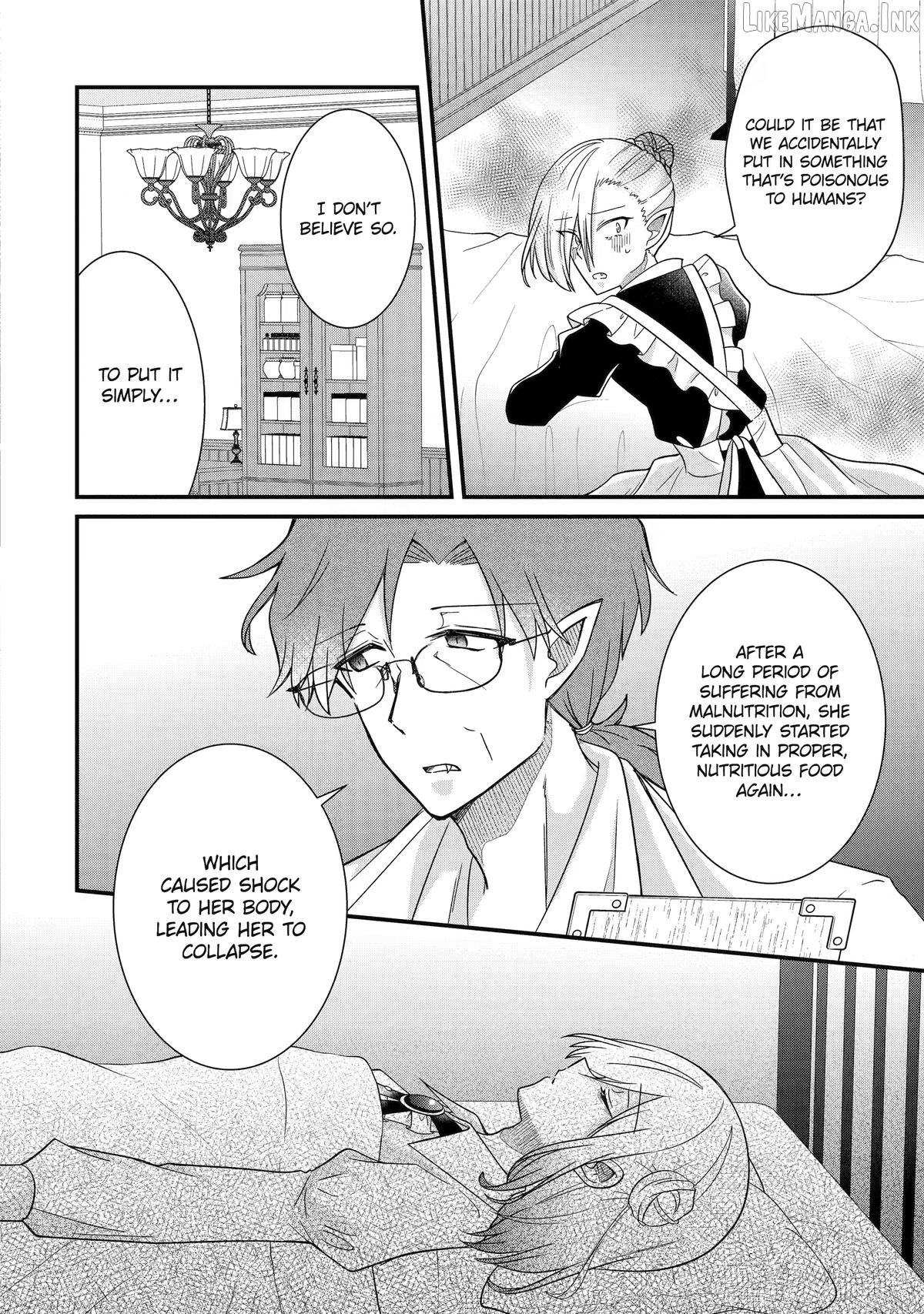 I Was Sacrificed to a Vampire, But He Spoils Me Instead! Chapter 4 page 6