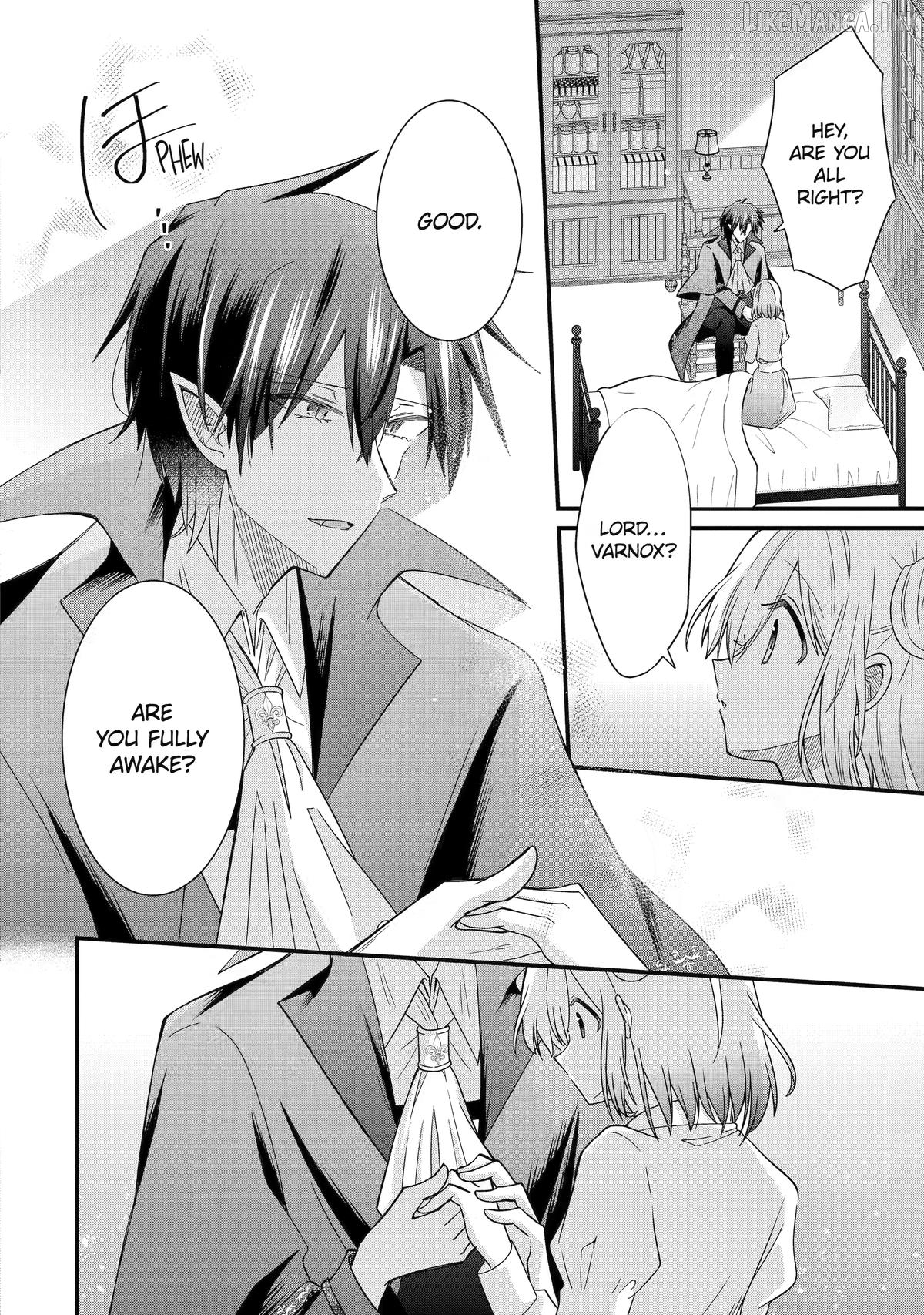 I Was Sacrificed to a Vampire, But He Spoils Me Instead! Chapter 4 page 22
