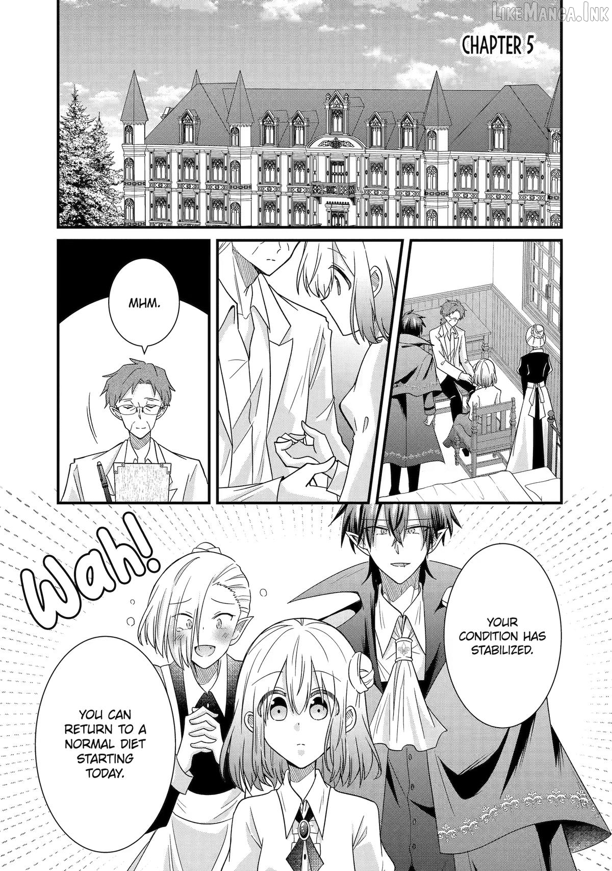 I Was Sacrificed to a Vampire, But He Spoils Me Instead! Chapter 5 page 1