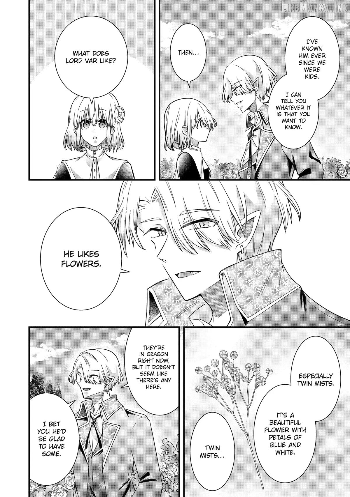 I Was Sacrificed to a Vampire, But He Spoils Me Instead! Chapter 7 page 16