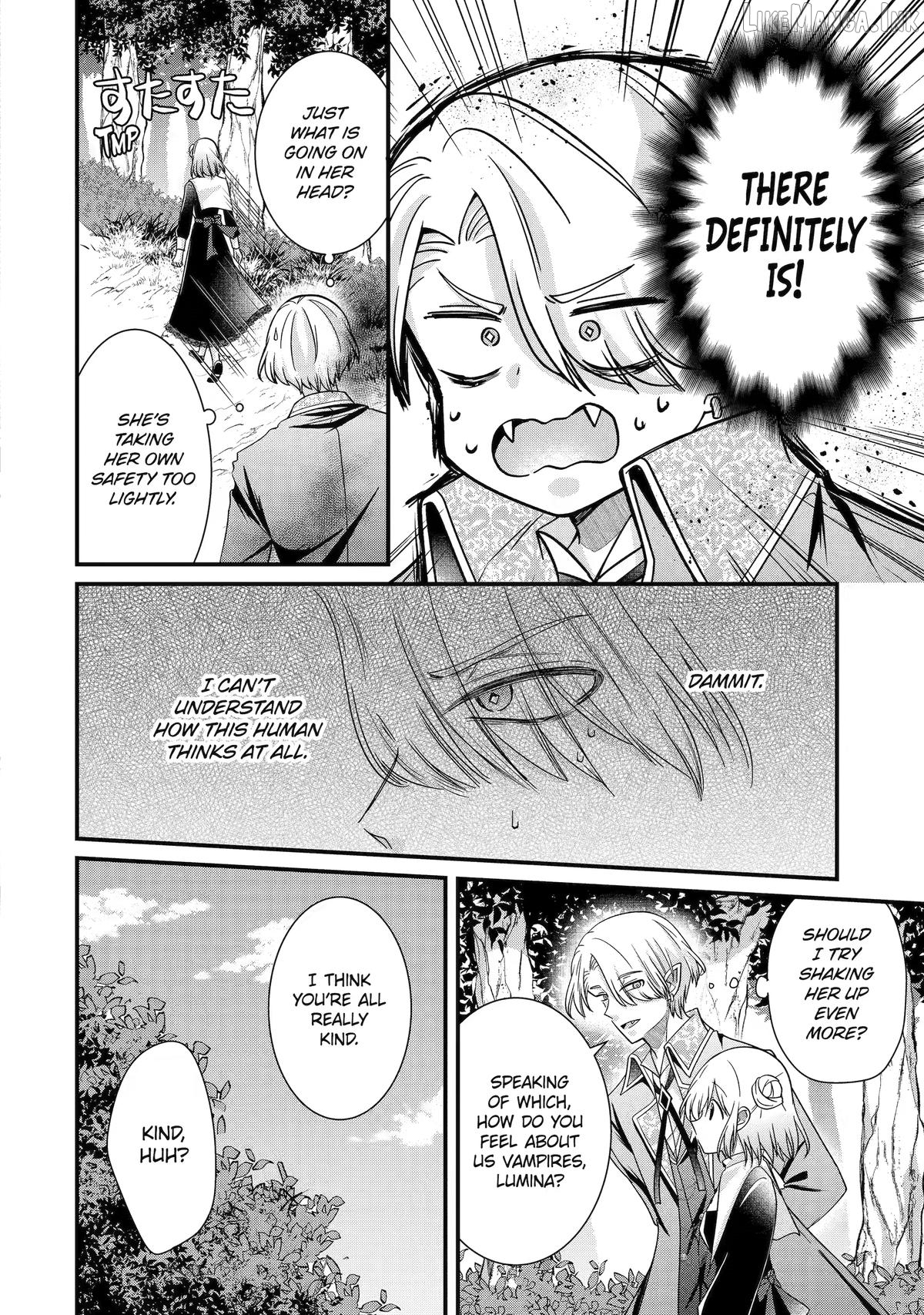I Was Sacrificed to a Vampire, But He Spoils Me Instead! Chapter 7 page 22