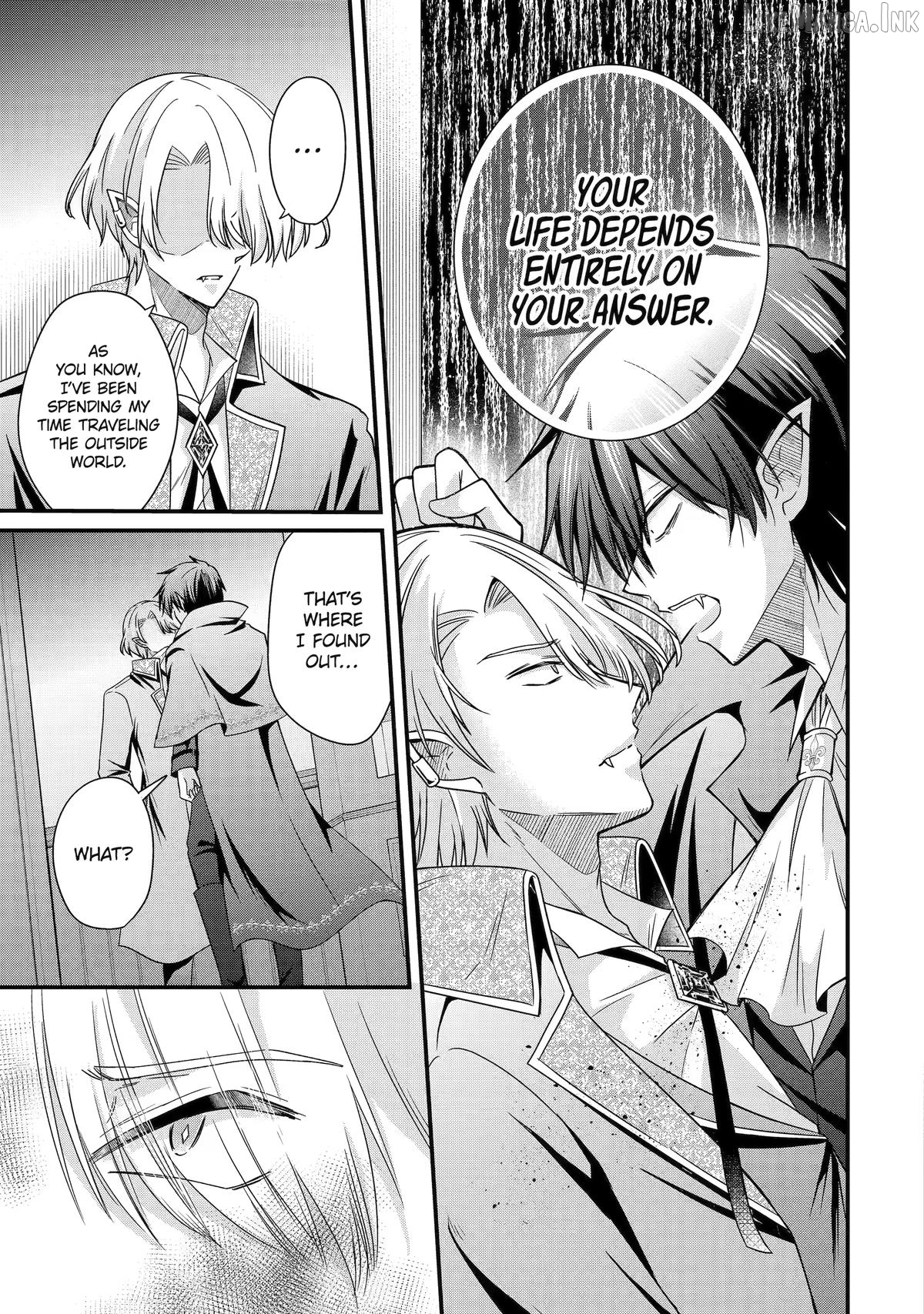 I Was Sacrificed to a Vampire, But He Spoils Me Instead! Chapter 8 page 11